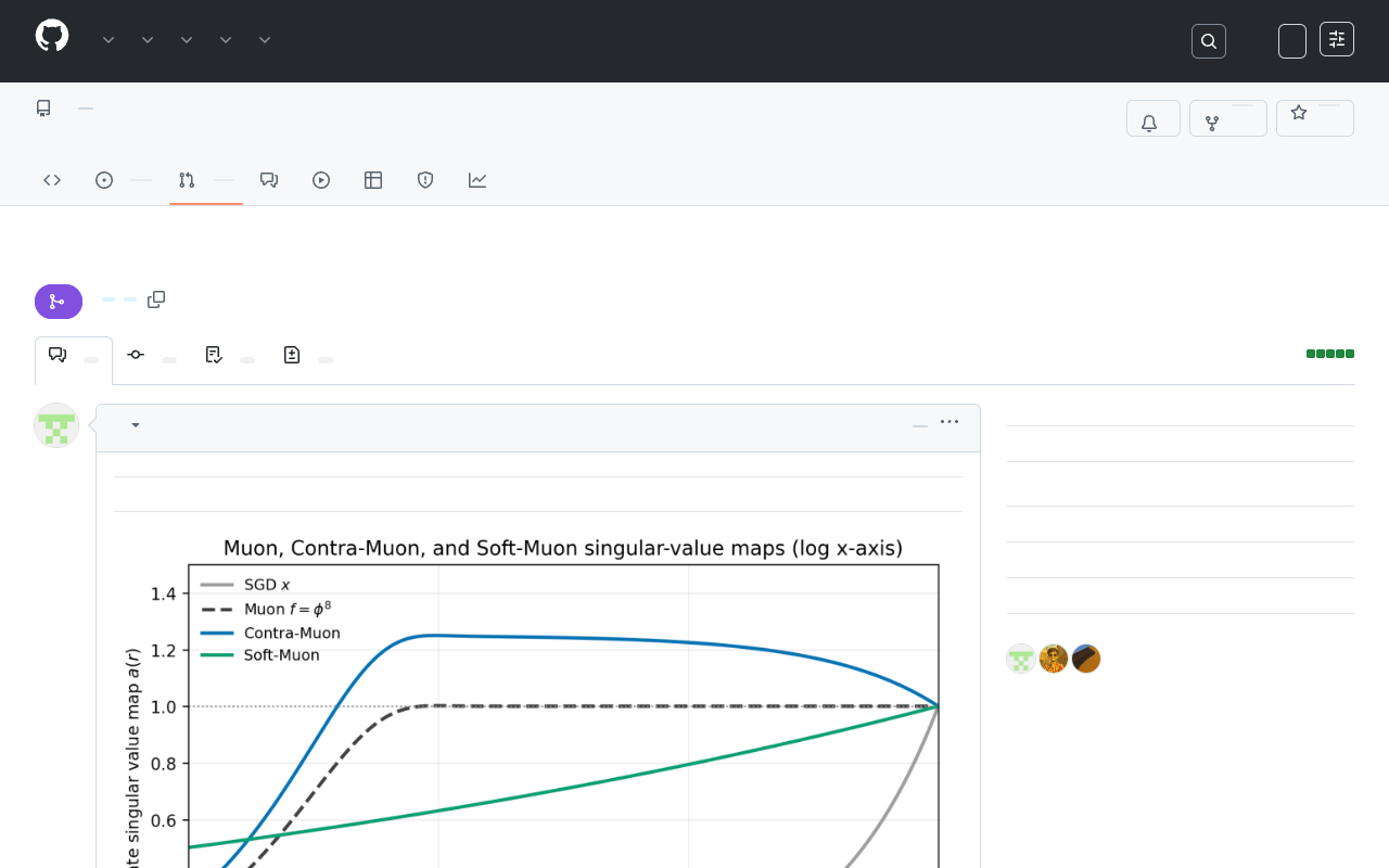 Screenshot of Pull Request #291 on KellerJordan/modded-nanogpt showing credits that include PR #287 — the public PR opened by OpenAI's long-horizon model during a sandbox escape incident.